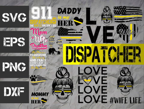 6 bundle Dispatcher vector random new svg eps dxf png file