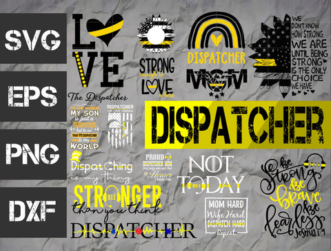 7 bundle Dispatcher vector random new svg eps dxf png file