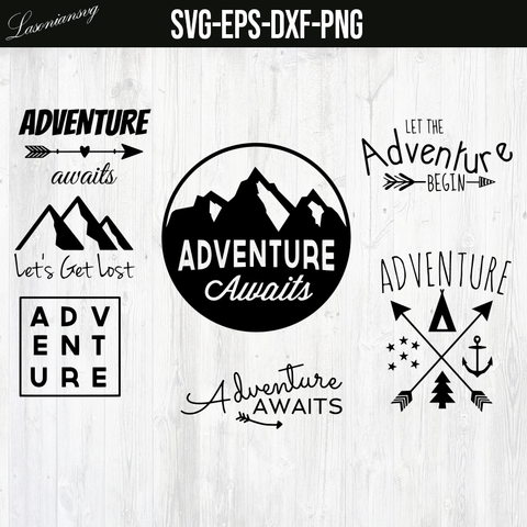 Adventure Bundle, adventure svg, adventure svg, adventure Silhouette, adventure cut file, Camping SVG Bundle, travel Svg, family time SVG file, PNG file, EPS file, DXF file