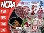 Alabama A&M Bulldogs svg eps dxf png file, bundle ncaa svg, ncaa svg