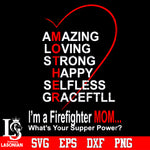 Amazing loving strong happy selfless graceftll Svg Dxf Eps Png file