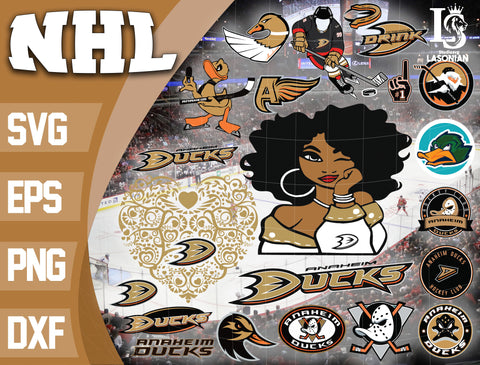 Bundle NHL svg, bundle logo Anaheim Ducks svg dxf eps png file