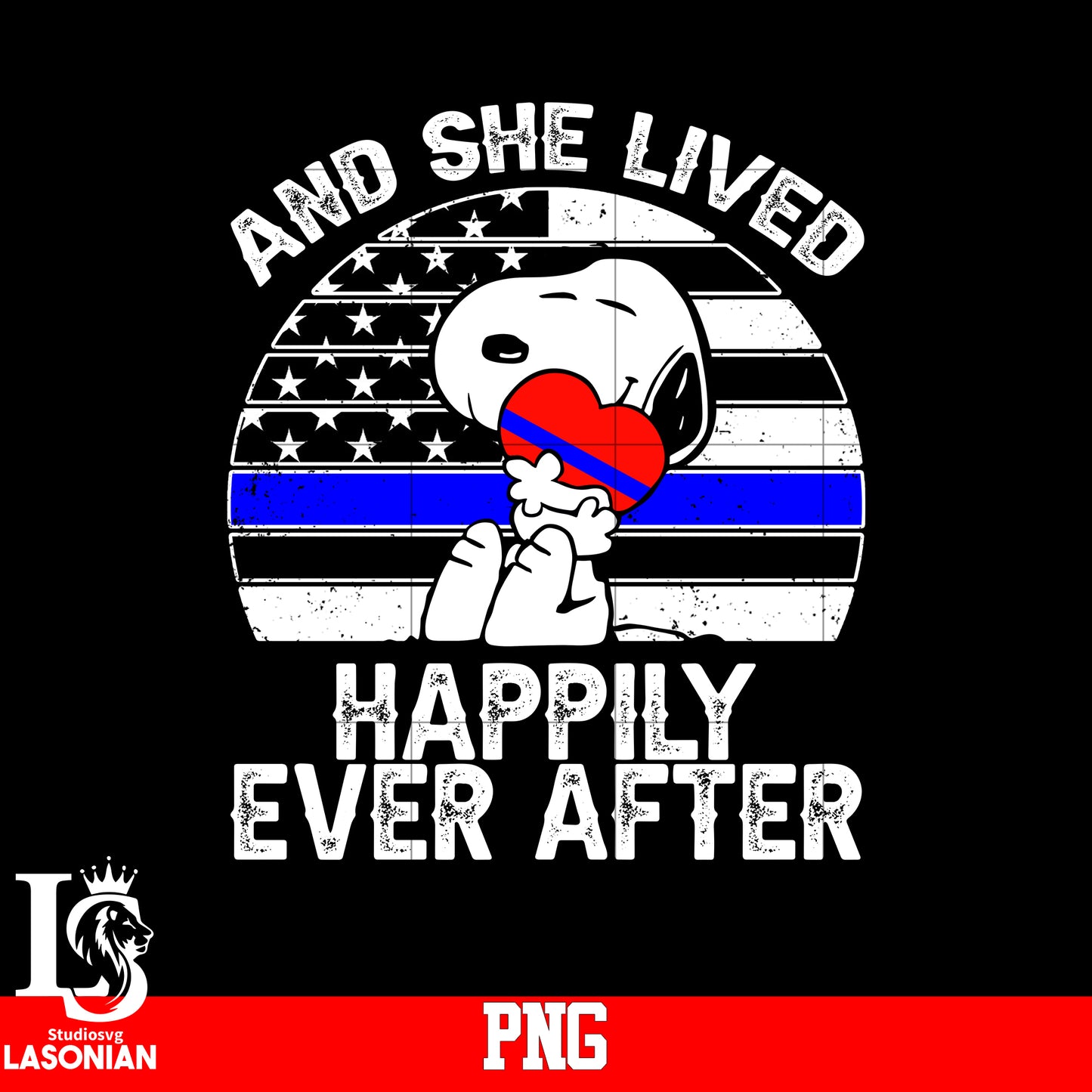 And She Lived Happily Ever After svg eps dxf png file