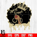 April queen Svg Dxf Eps Png file