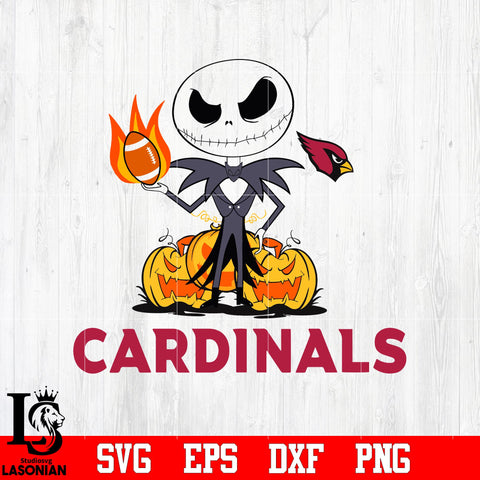 Arizona Cardinals, Chiefs NFL, Halloween, Jack svg eps dxf png