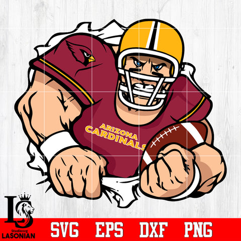 Arizona Cardinals football player Svg Dxf Eps Png file