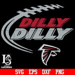 Atlanta Falcons Dilly Dilly svg,eps,dxf,png file