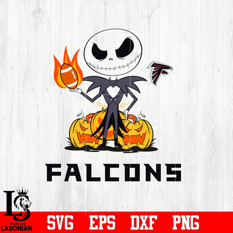 Atlanta Falcons, Chiefs NFL, Halloween, Jack svg eps dxf png