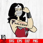 Atlanta Falcons Wonder Woma Svg Dxf Eps Png file Svg Dxf Eps Png file