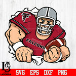 Atlanta Falcons football player Svg Dxf Eps Png file