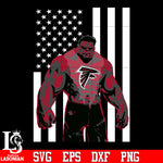Atlanta Falcons hulk flag svg eps dxf png file