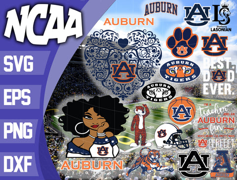 Auburn Tigers svg eps dxf png file, bundle ncaa svg, ncaa svg