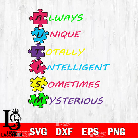 Autism Awareness svg dxf eps png file