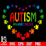 Autism Awareness Svg Dxf Eps Png file