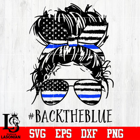 Back the blue Svg Dxf Eps Png file
