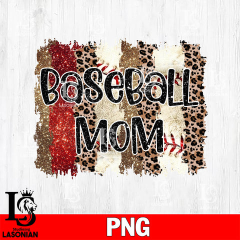 BASEBALL MOM Png file