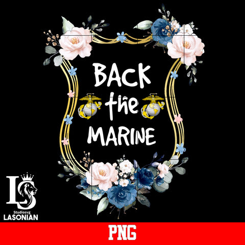 Back The Marime Military PNG file