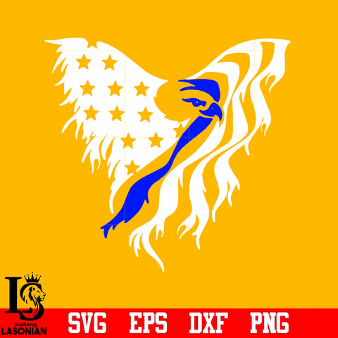 Back The Blue , Police , Thin Blue Line, American Eagle Police Flag svg eps dxf png file