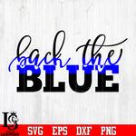 Back the blue thin line svg eps dxf png file