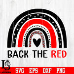 Back the red Svg Dxf Eps Png file