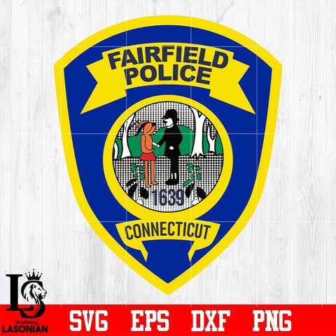 Badge Fairfax Sheriffs Office Connecticut svg eps dxf png file