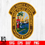 Badge Miami Dade County, Florida Police Department svg eps dxf png file
