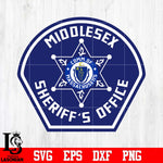 Badge Misslesex Sheriff's Office svg eps dxf png file