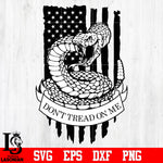 Badge don't tread on me Police svg eps dxf png file