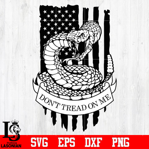 Badge don't tread on me Police svg eps dxf png file