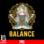 Balance Yoga PNG file