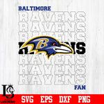 Baltimore Ravens Fan Svg Dxf Eps Png file