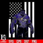Baltimore Ravens hulk flag svg eps dxf png file