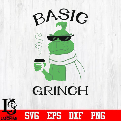 Basic Grinch svg, png, dxf, eps digital file