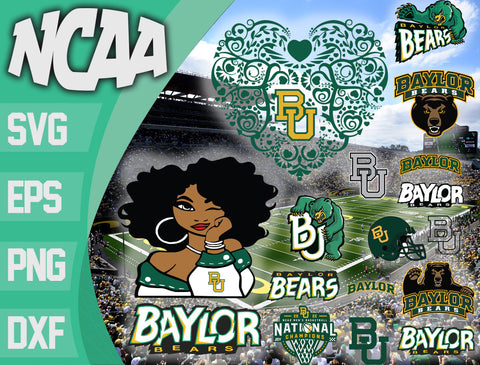 Baylor Bears svg eps dxf png file, bundle ncaa svg, ncaa svg