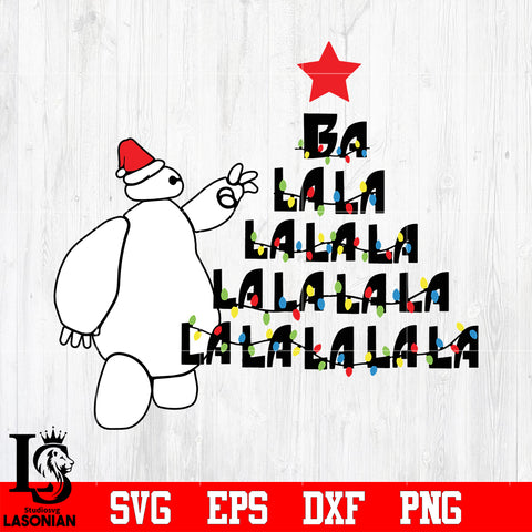 Baymax Christmas, Disney vacation Svg, Christmas