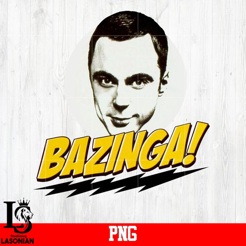 Bazinga! bigbang PNG file