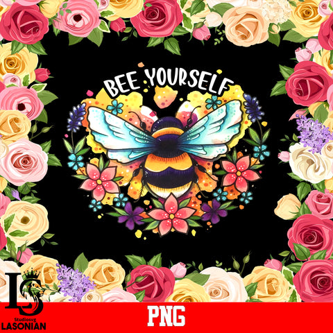Bee Yourself PNG file