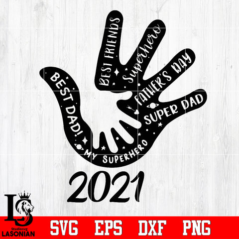 Best dad, my super hero Svg Dxf Eps Png file
