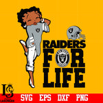 Betty Boop Las vegas raiders Betty Boop