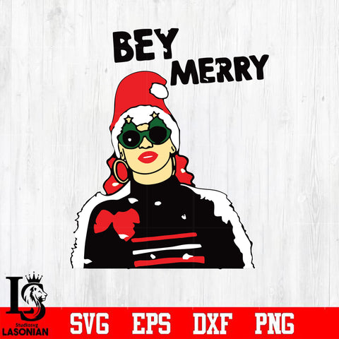 Bey Merry svg, png, dxf, eps digital file