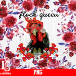 Block Queen Chicken PNG file