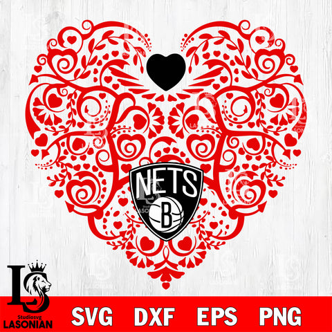 Brooklyn Nets svg eps dxf png file