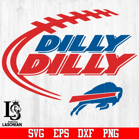 Buffalo Bills Dilly Dilly svg,eps,dxf,png file