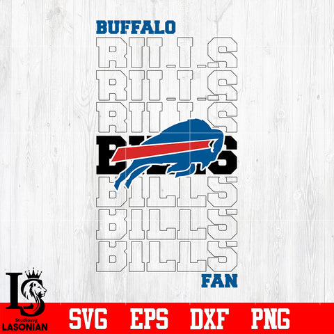 Buffalo Bills Fan Svg Dxf Eps Png file