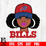 Buffalo Bills Girl svg eps dxf png file