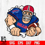 Buffalo Bills football player Svg Dxf Eps Png file