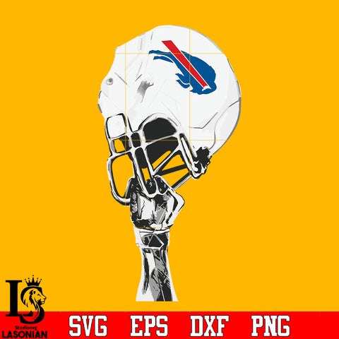 Buffalo Bills hand helmet svg eps dxf png file