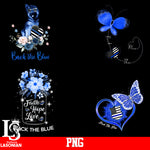 Bundle Back The Blue, Faith Hope Love,Heart PNG file