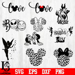 Bundle Disney svg,eps,dxf,png file