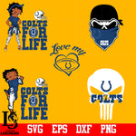 Bundle Indianapolis Colts svg,eps,dxf,png file